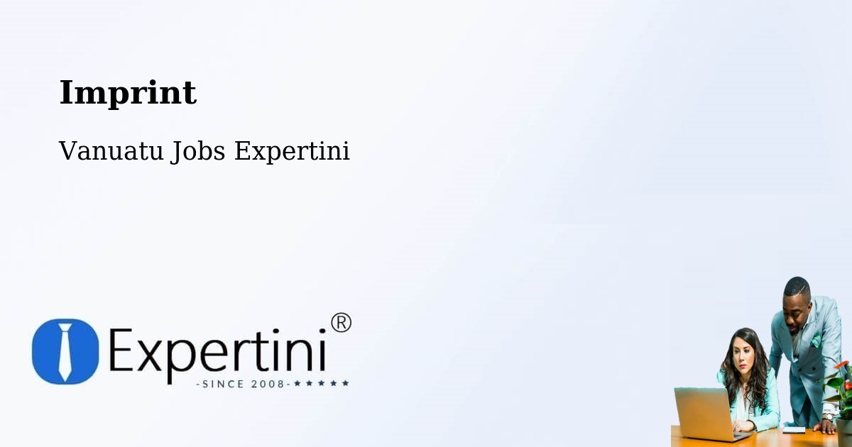 Imprint – Isangel - Vanuatu Jobs Expertini