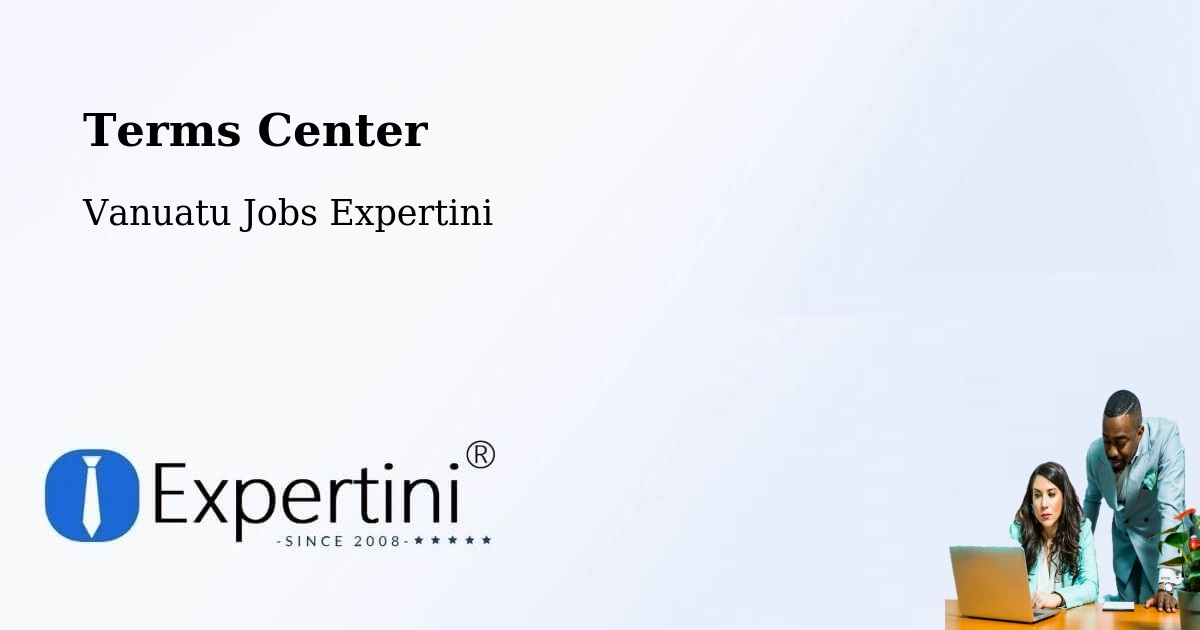 Terms of Service – Isangel - Vanuatu Jobs Expertini
